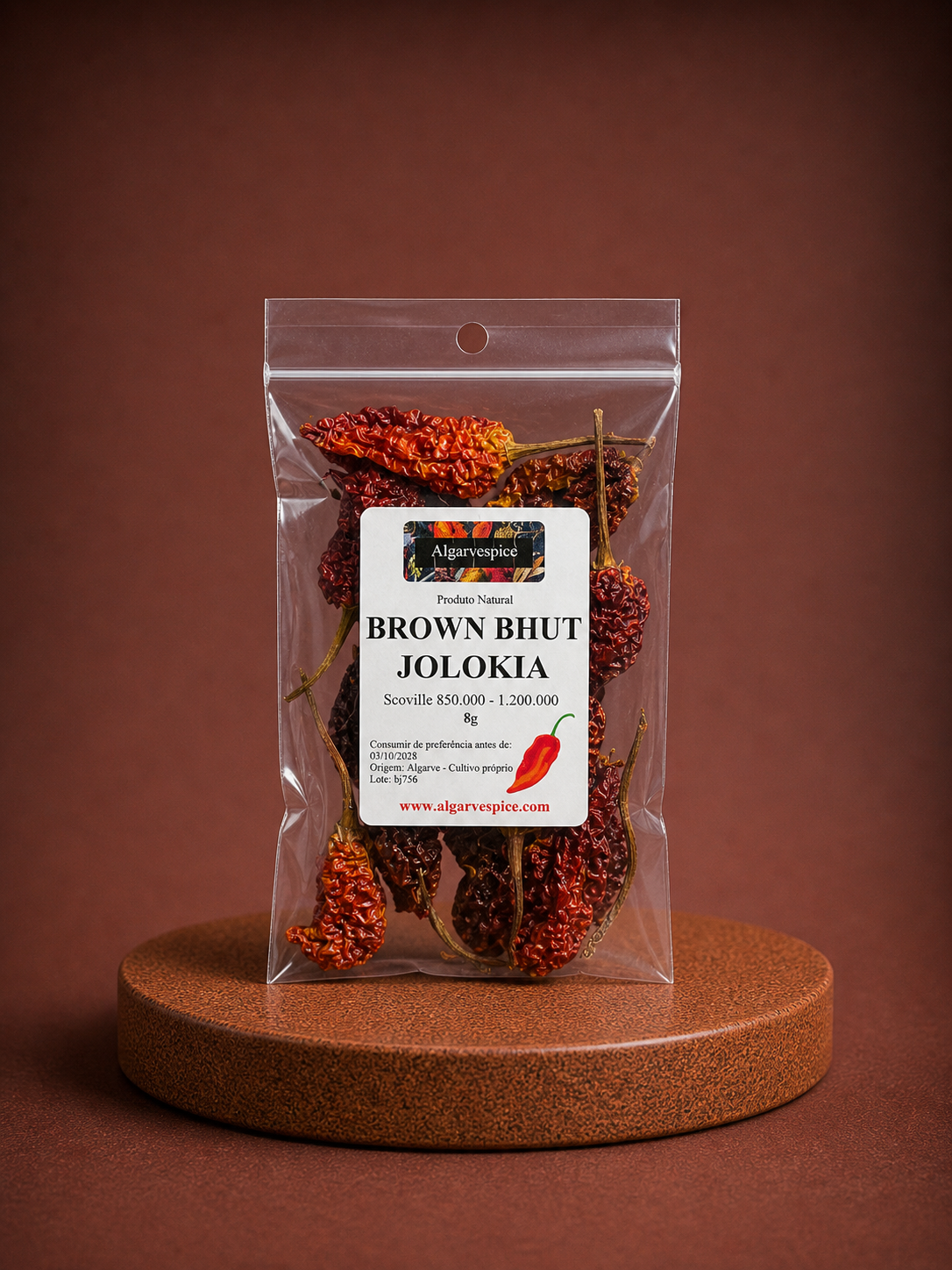 Brown Bhut Jolokia