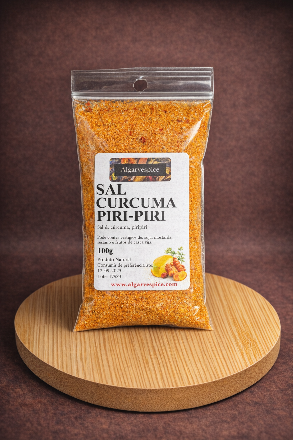 Himalaya-Salz Piri-Piri, Kurkuma und Zitrone