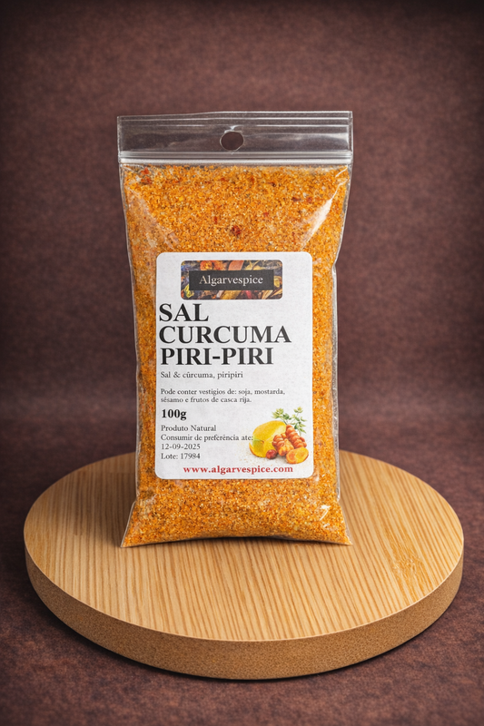 Himalaya-Salz Piri-Piri, Kurkuma und Zitrone