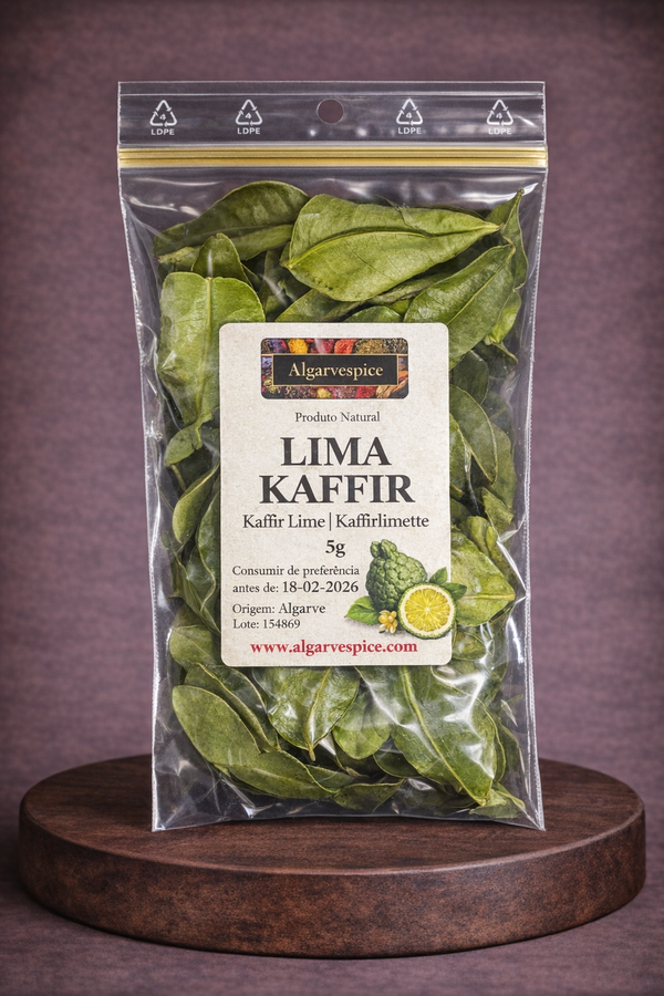 Folhas de Lima Kaffir