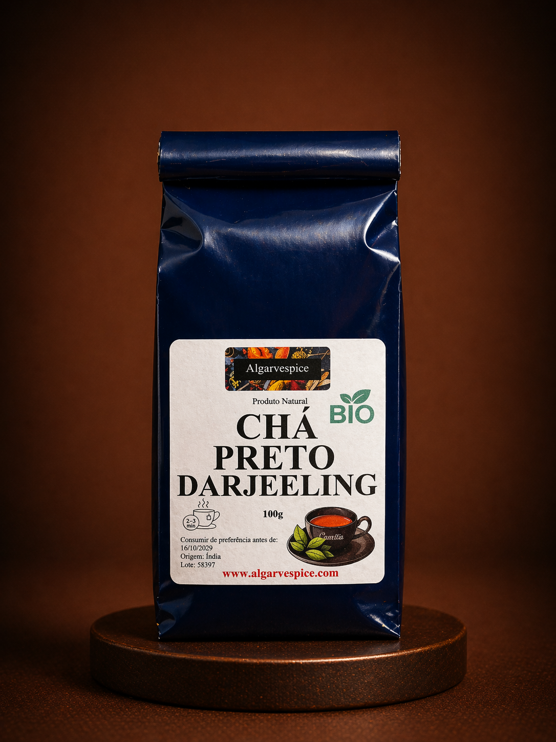 Schwarzer Tee Darjeeling