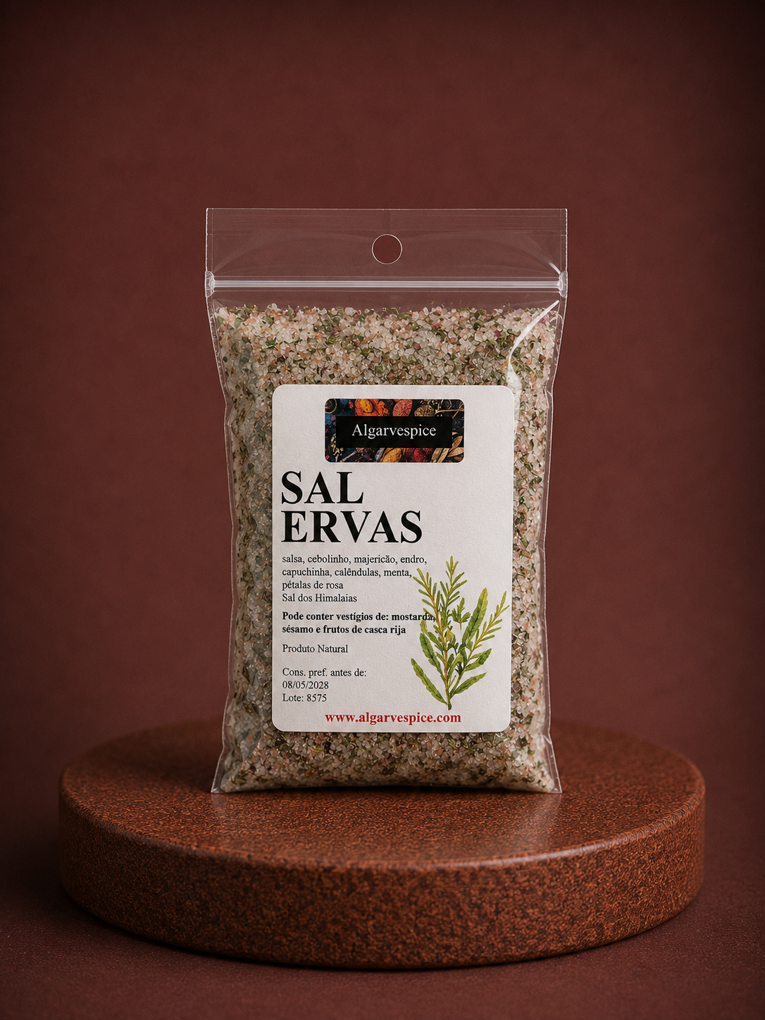 Sal dos Himalaias Ervas