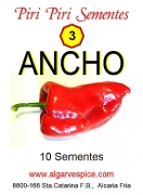 Chili pepper seeds, Ancho 101 (red)