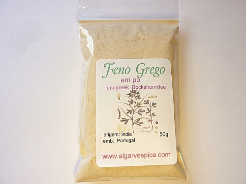 Feno Grego Em Pó - 100g