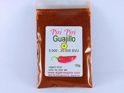 Chillies 'Guajillo', grained