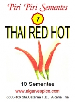 Chili pepper seeds, Thai Red Hot