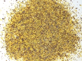 Mustard seeds, brown, powder