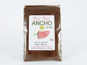 Chillies 'Ancho', grained
