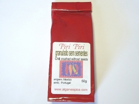 Chilli peppers, granulated, medium spicy